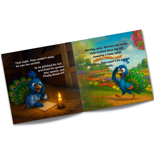 Kangaroos Played Baseball in My Garden (HARDCOVER with Personalised Dedication & Reflection Message)