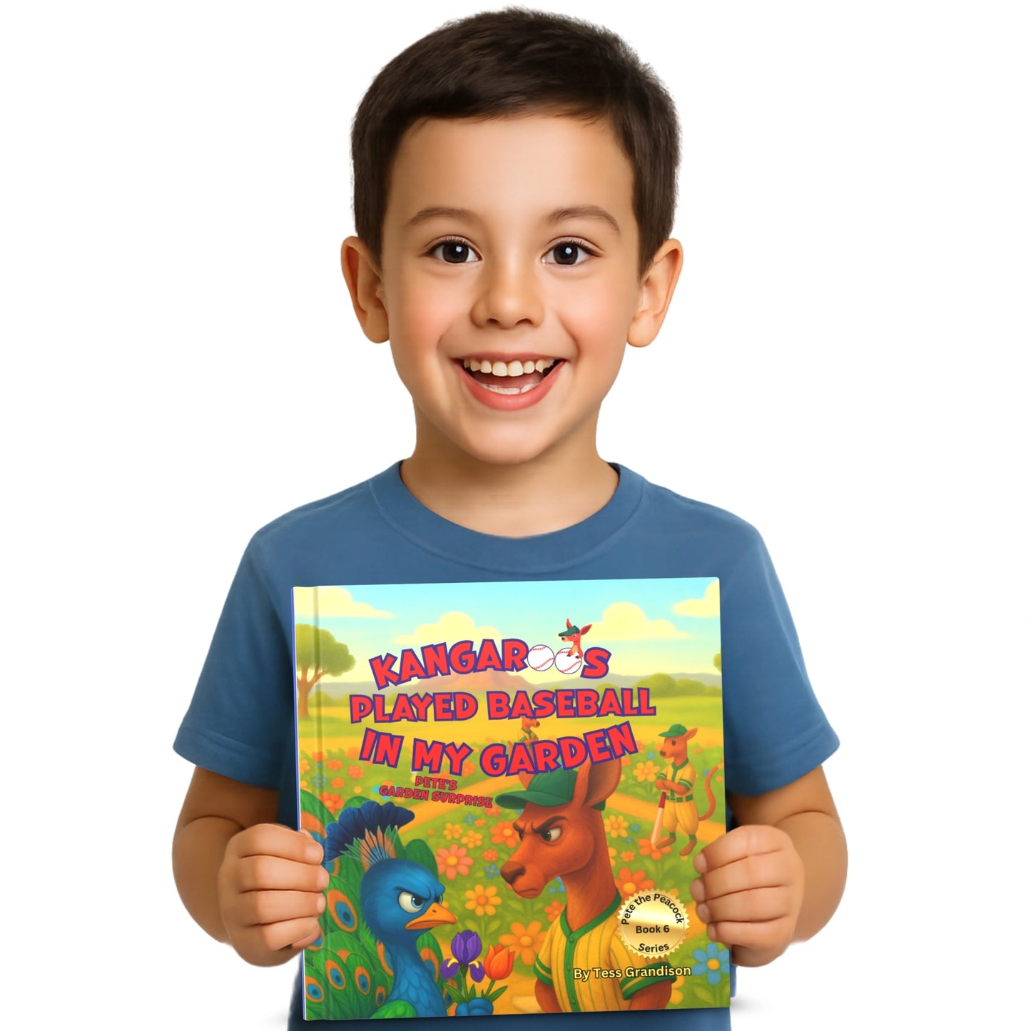 Kangaroos Played Baseball in My Garden (HARDCOVER) | Children's Book about Not Giving Up